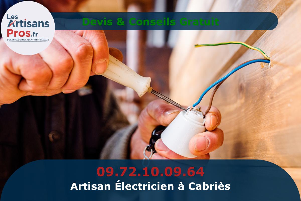 Électricien à Cabriès