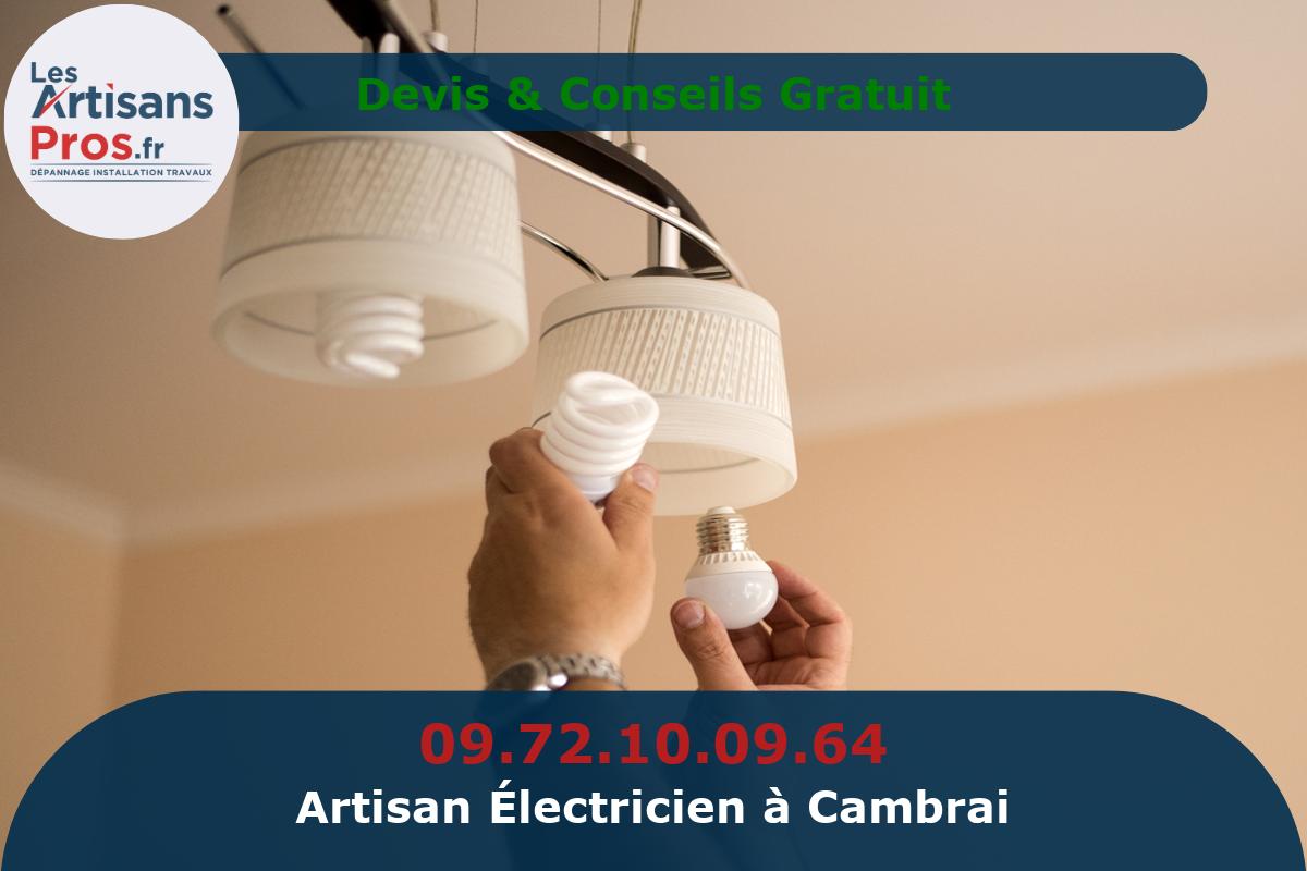 Électricien à Cambrai