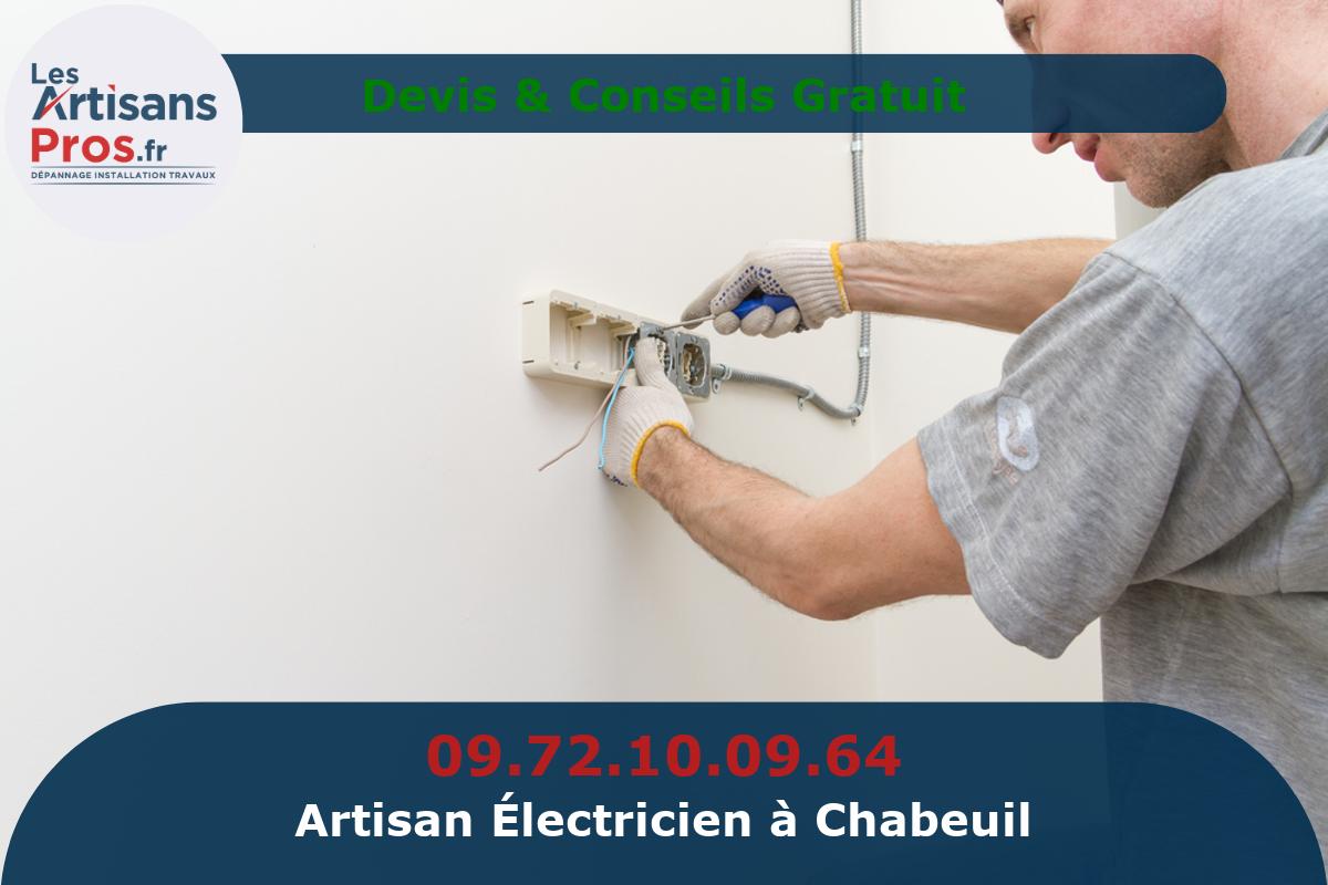 Électricien à Chabeuil