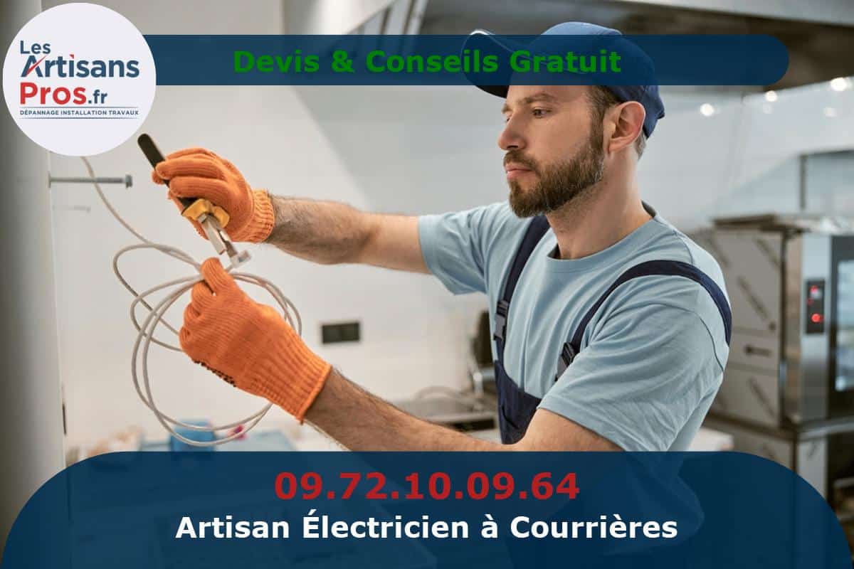 Électricien à Courrières