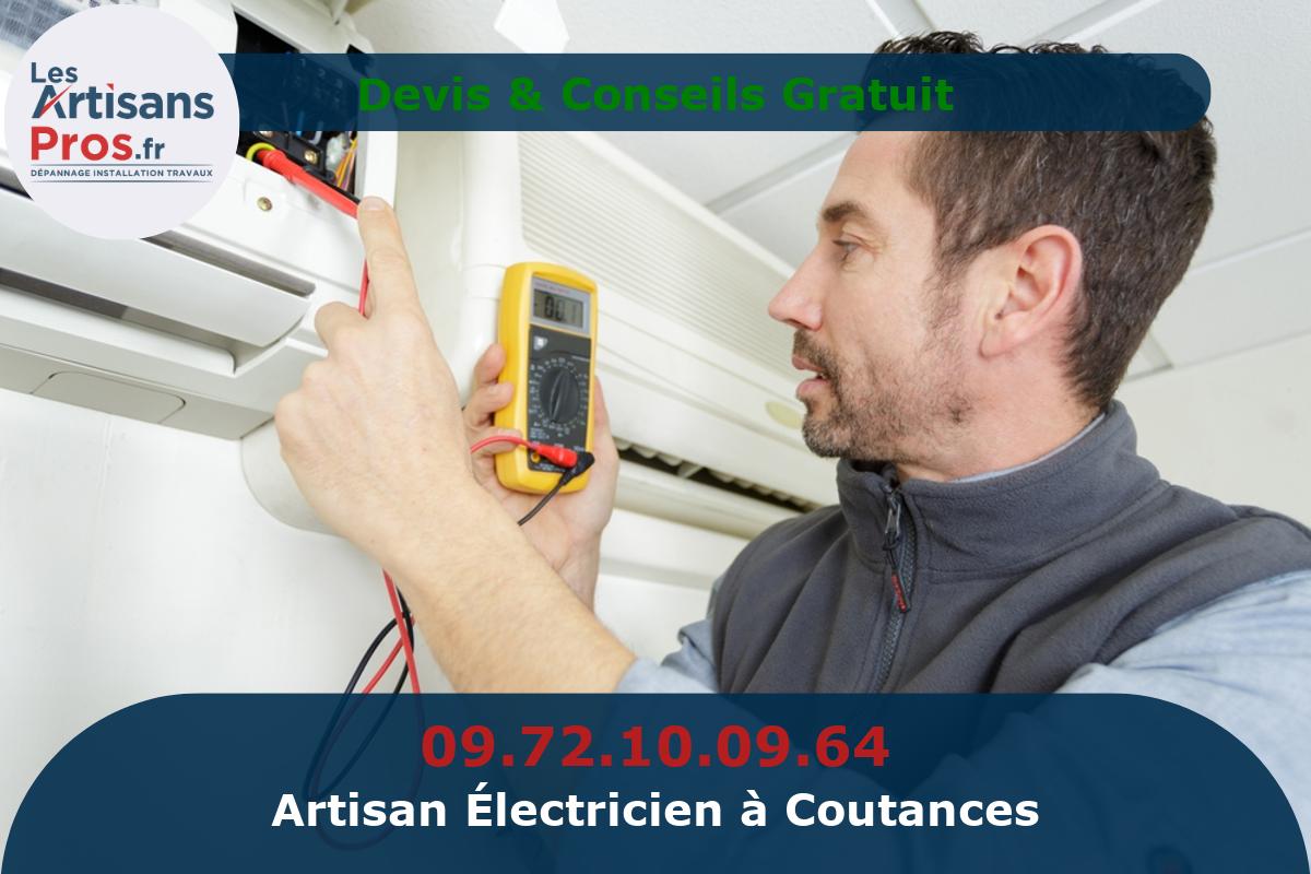 Électricien à Coutances