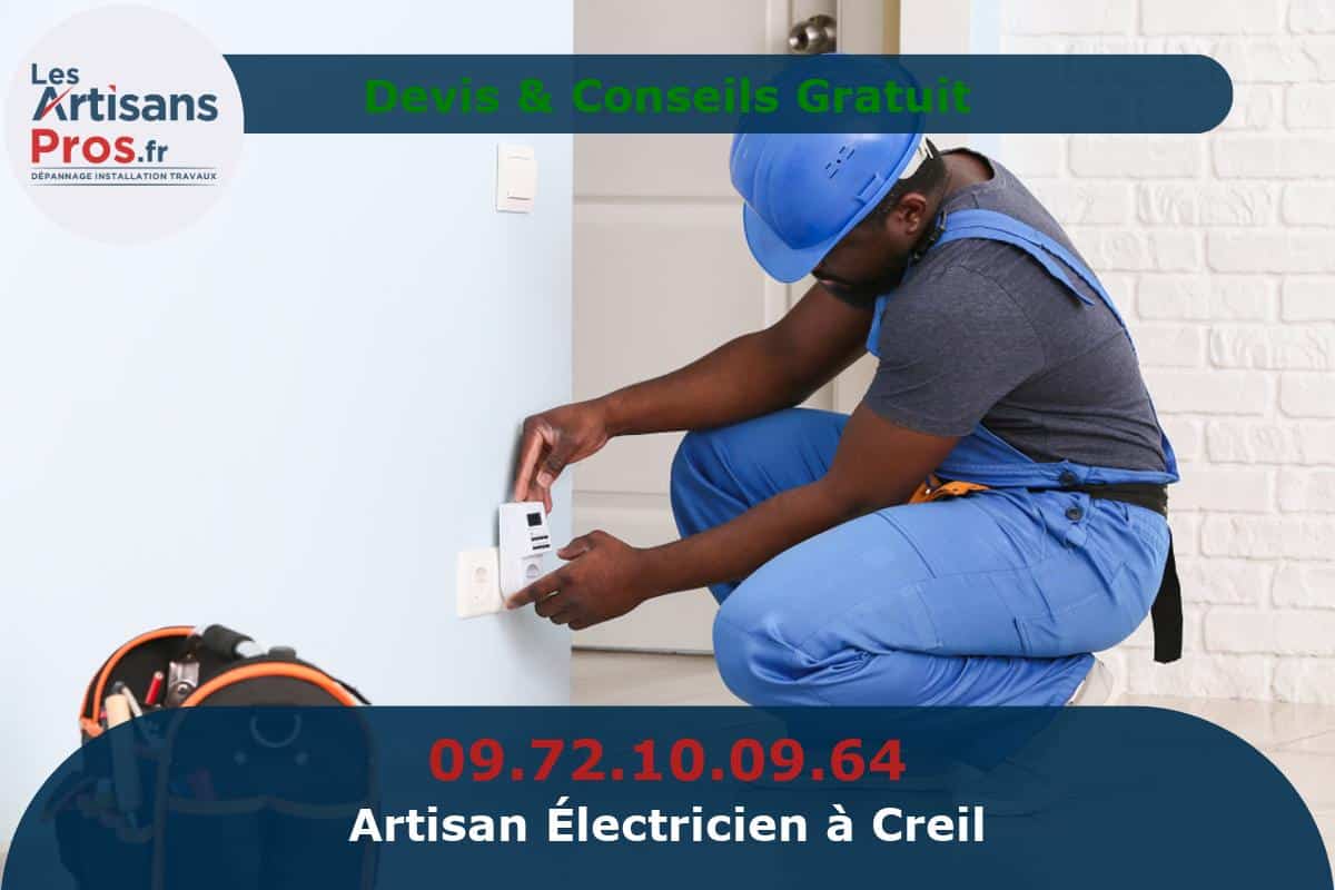 Électricien à Creil