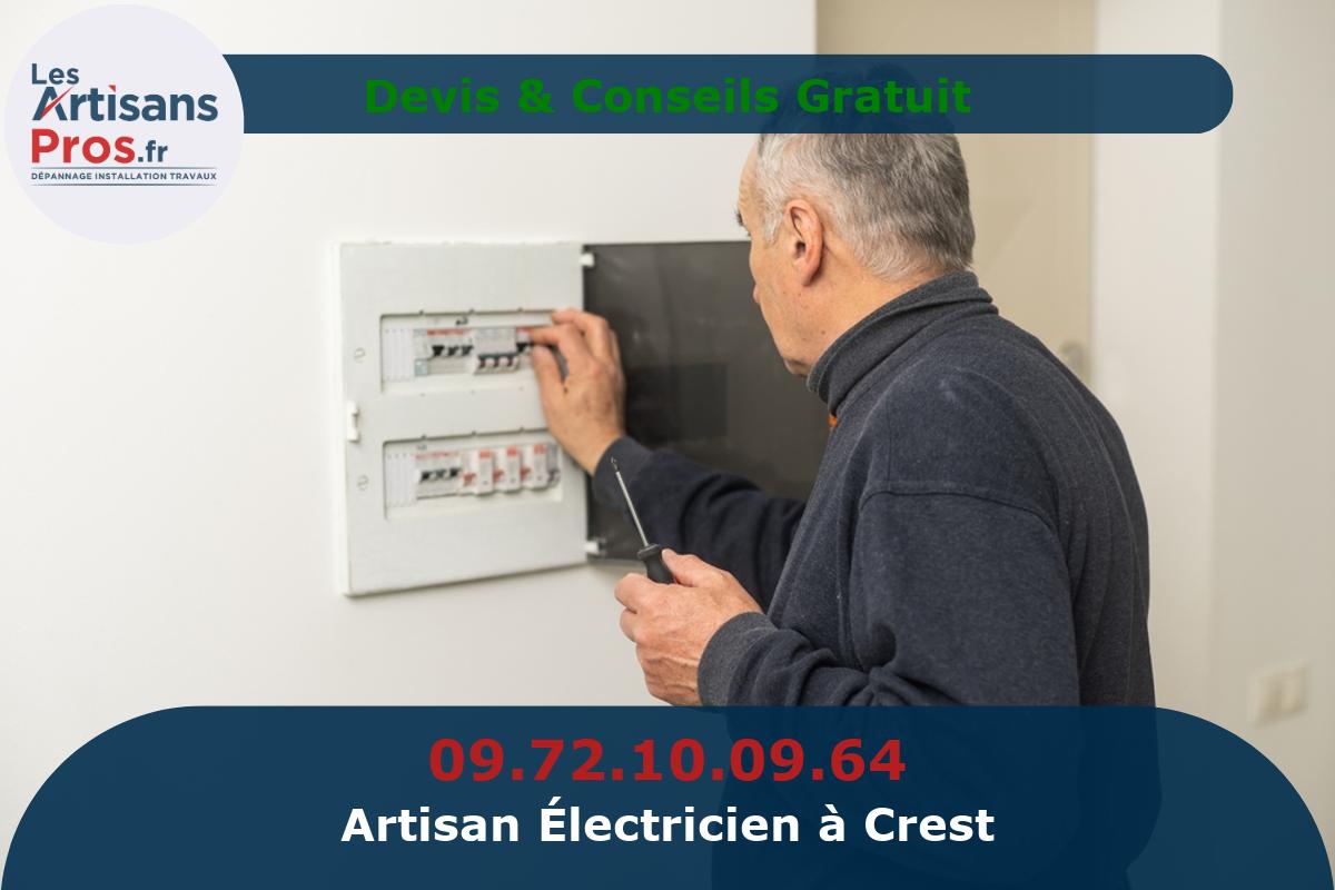 Électricien à Crest