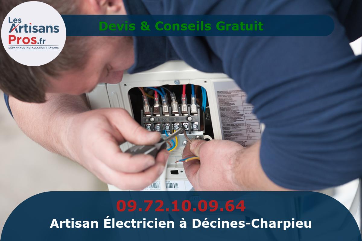 Électricien à Décines-Charpieu