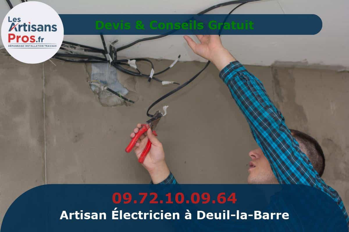 Électricien à Deuil-la-Barre