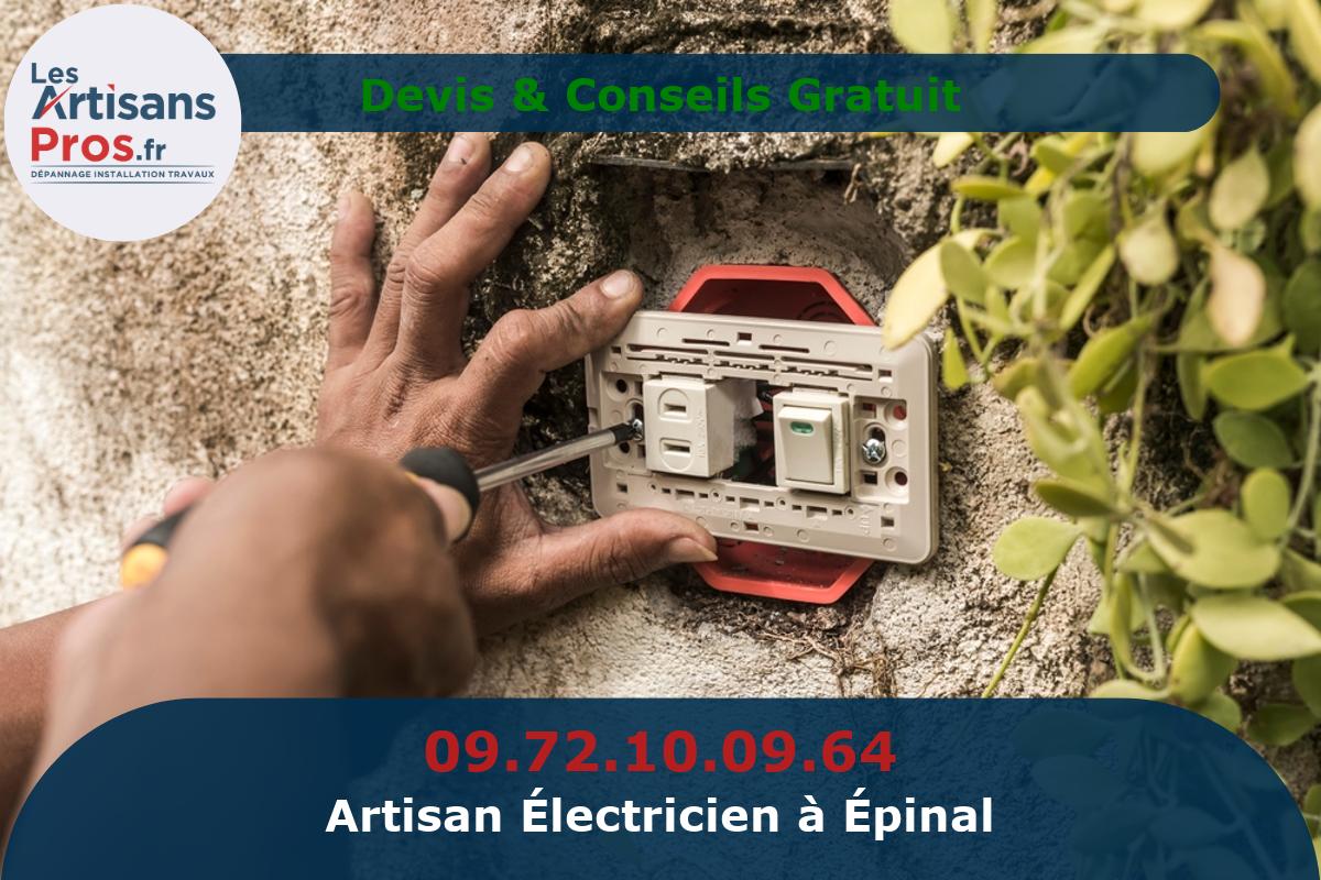 Électricien à Épinal