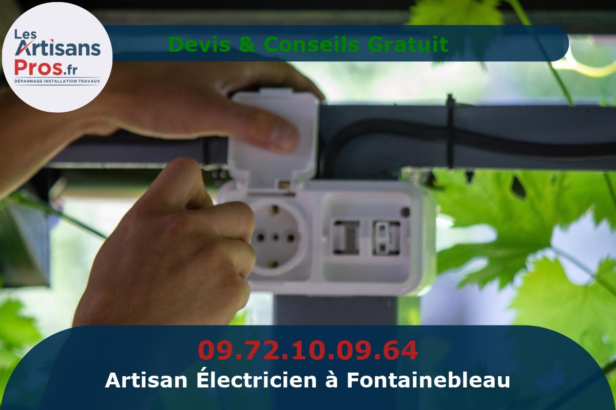 Électricien à Fontainebleau