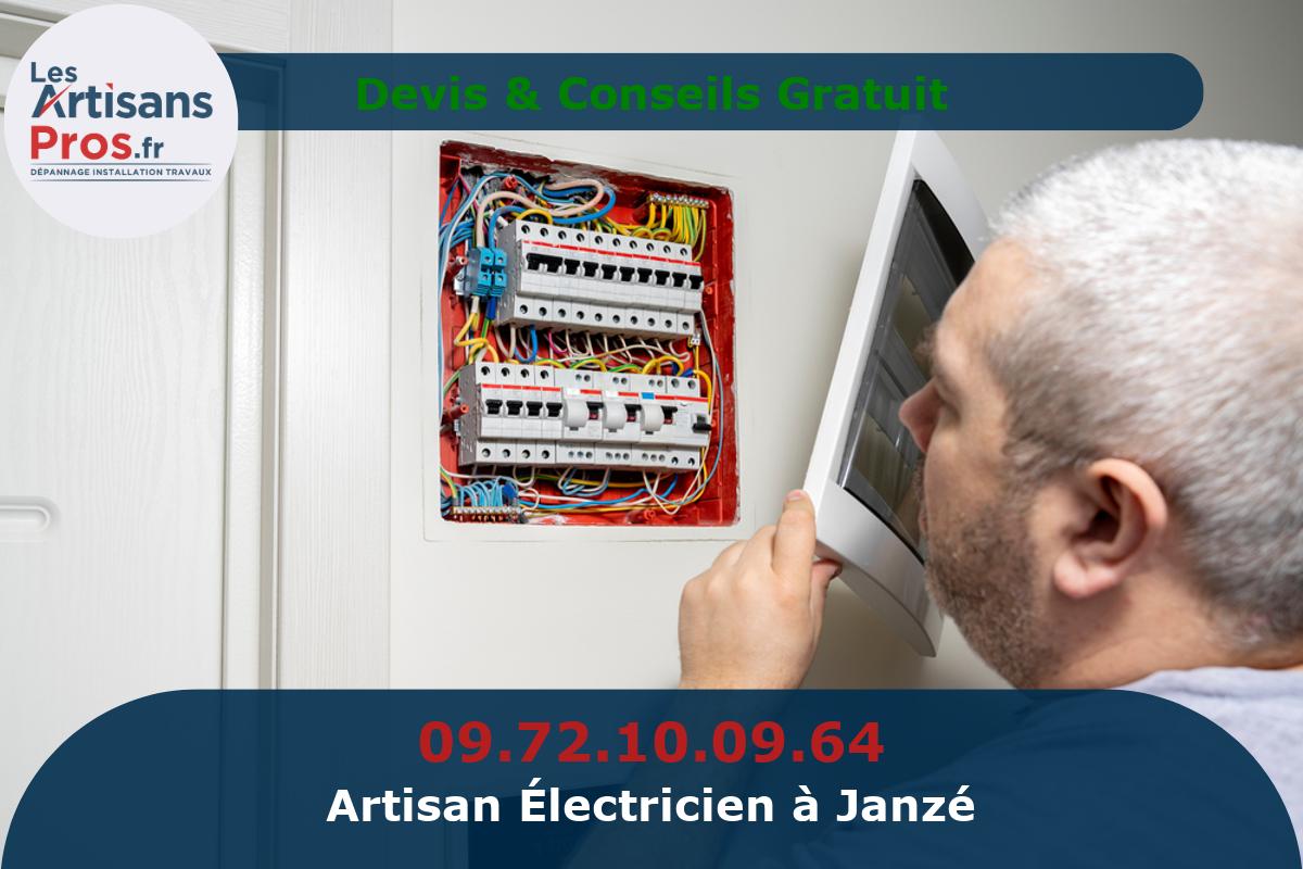 Électricien à Janzé