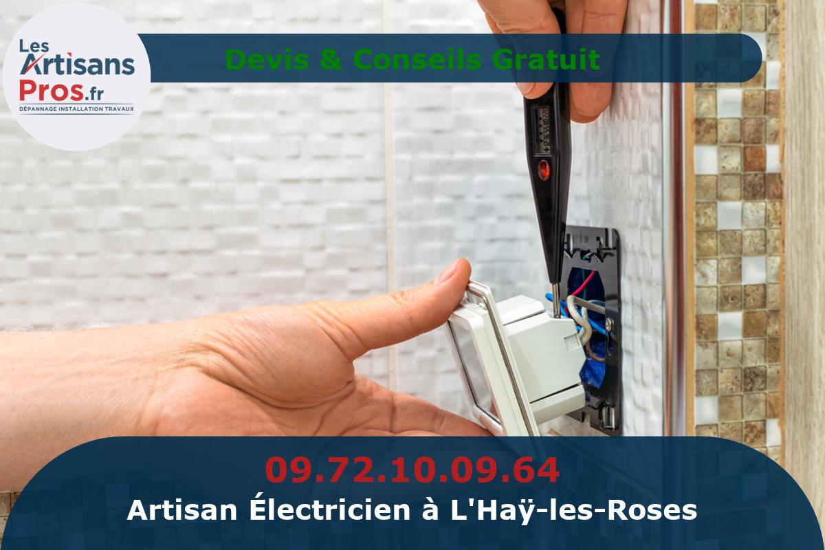 Électricien à L’Haÿ-les-Roses