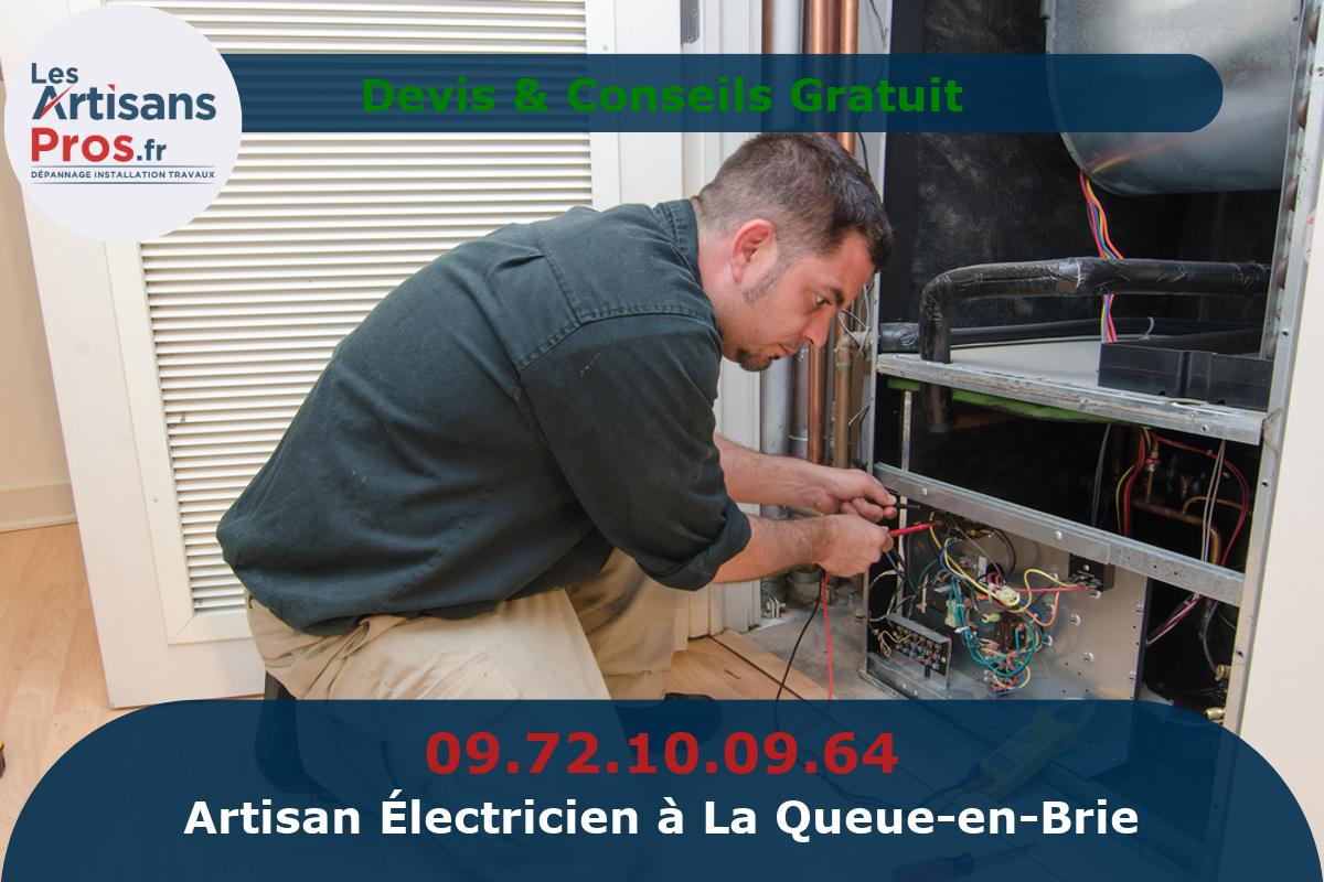 Électricien à La Queue-en-Brie