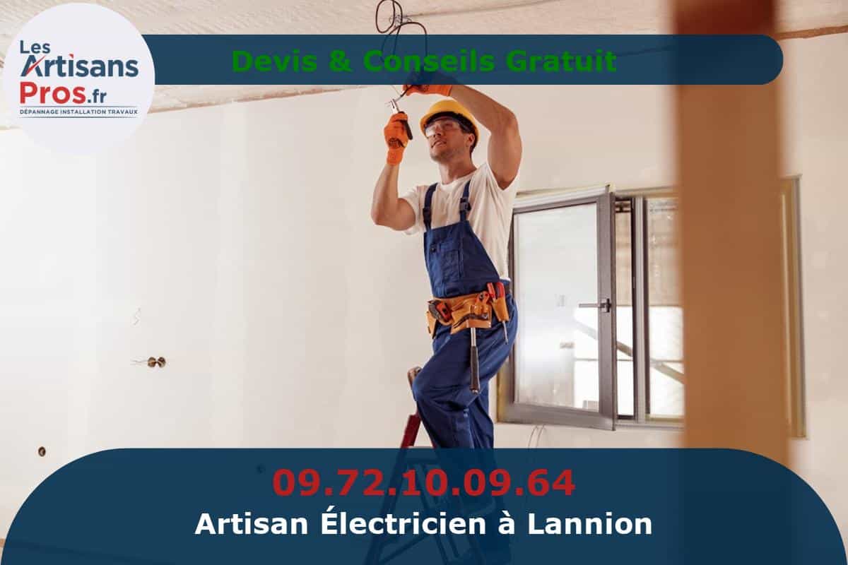 Électricien à Lannion