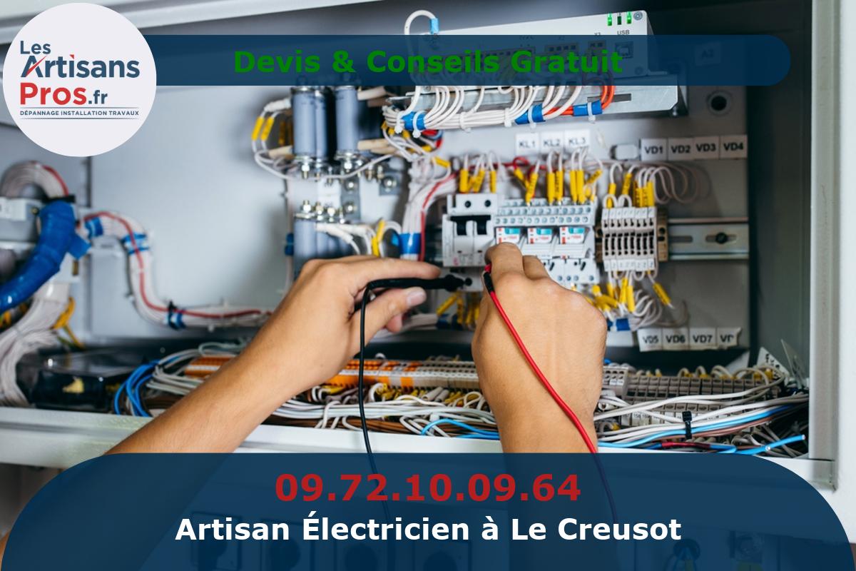 Électricien à Le Creusot