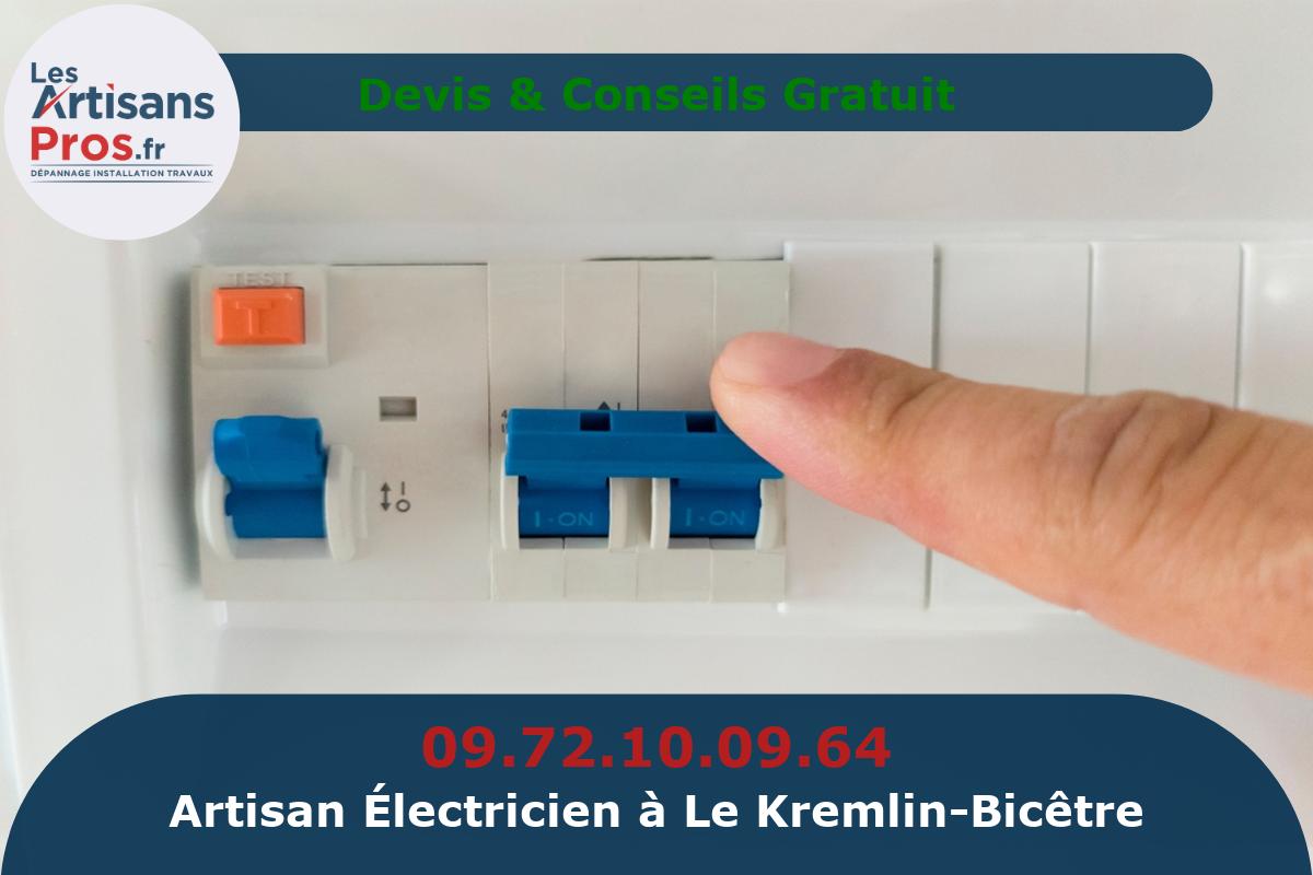 Électricien à Le Kremlin-Bicêtre