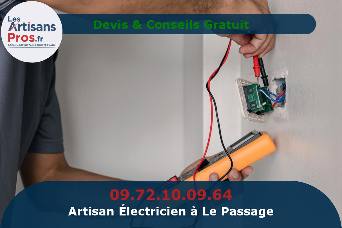 Électricien à Le Passage