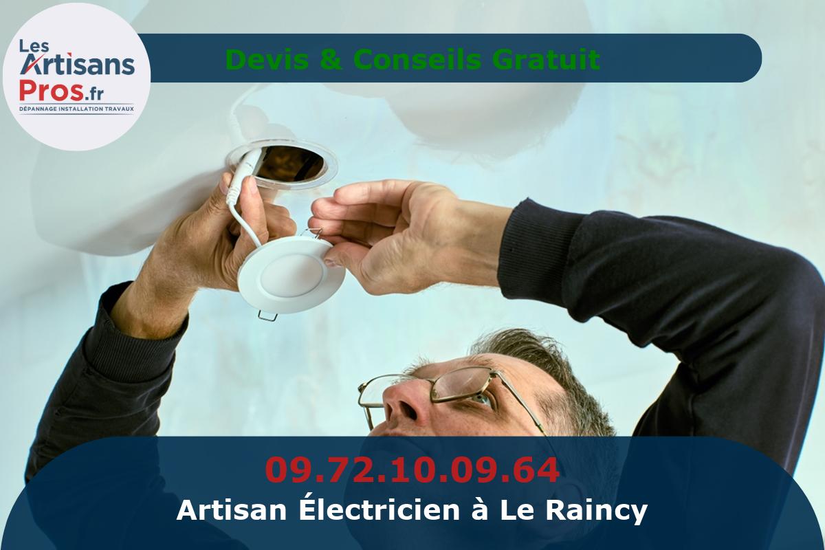 Électricien à Le Raincy