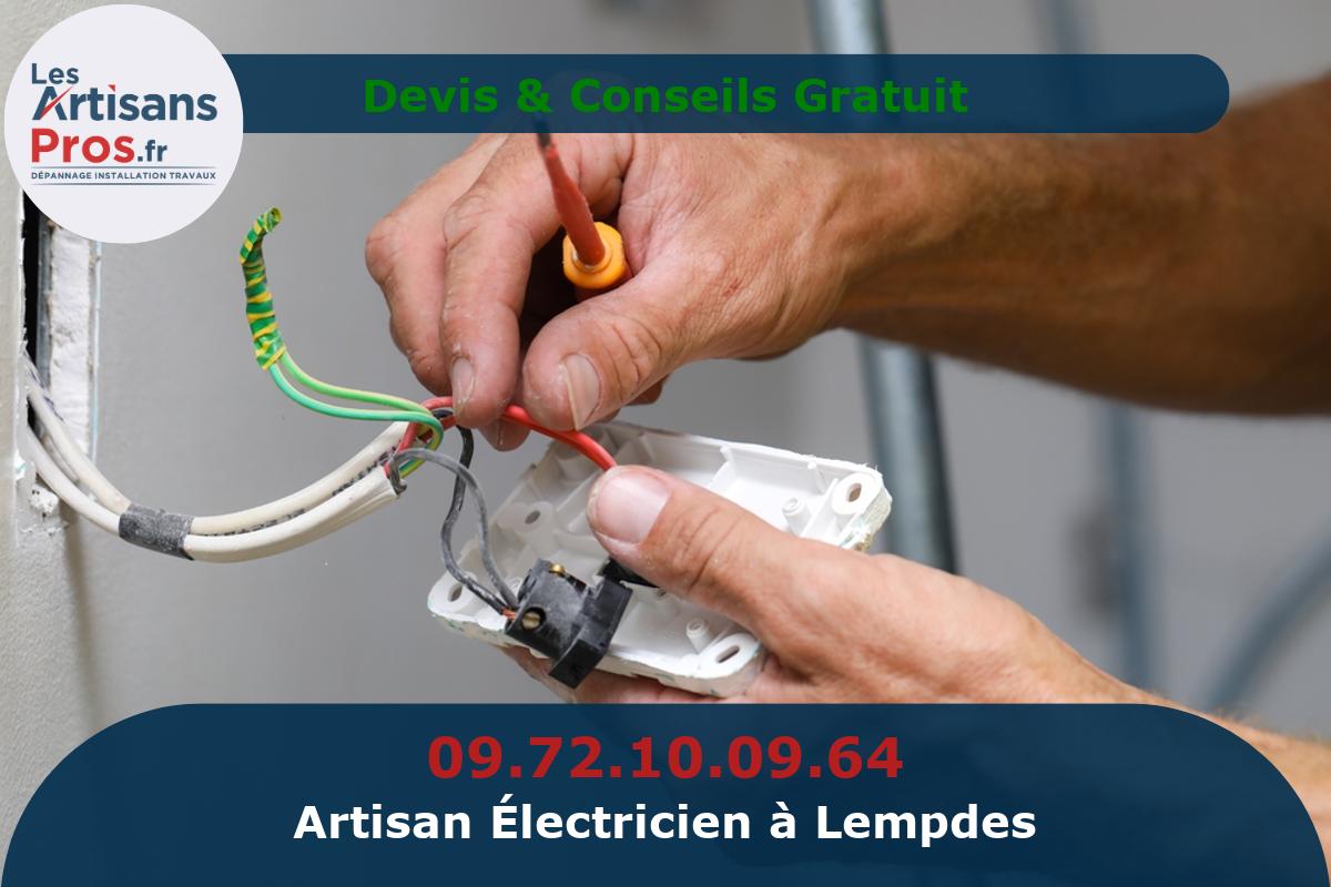 Électricien à Lempdes