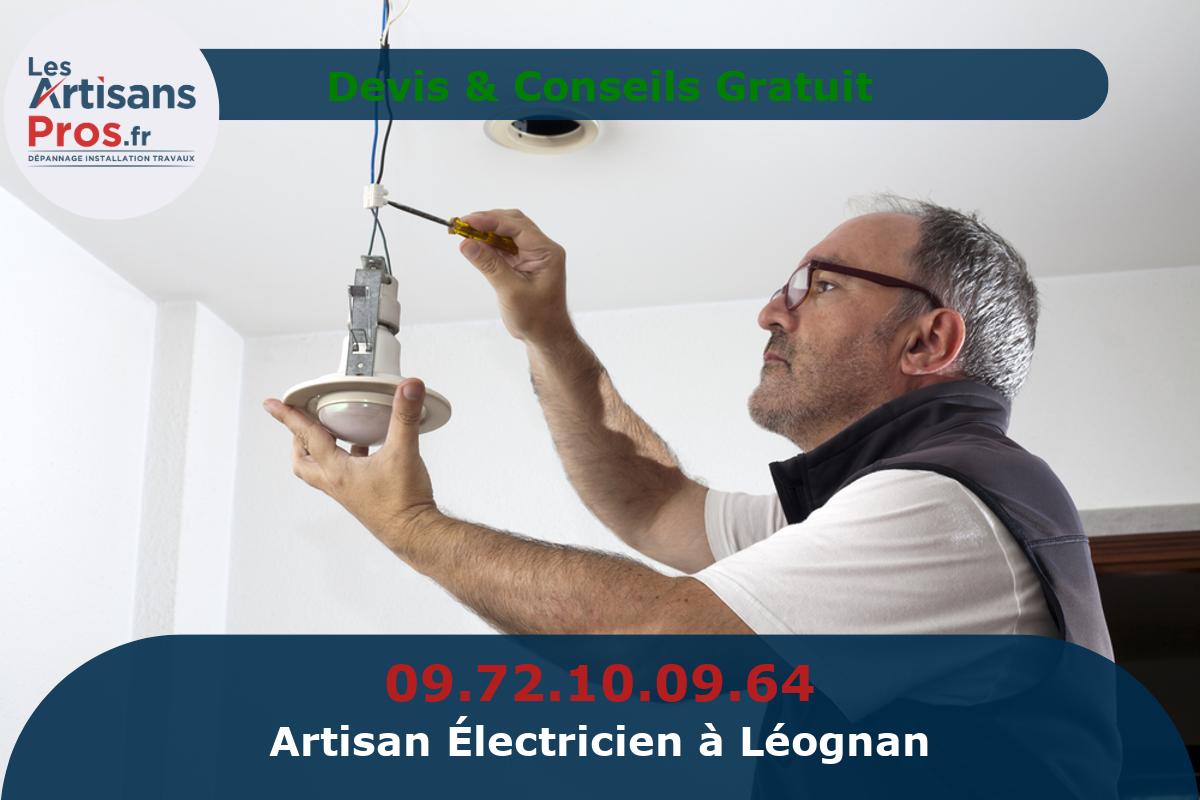 Électricien à Léognan