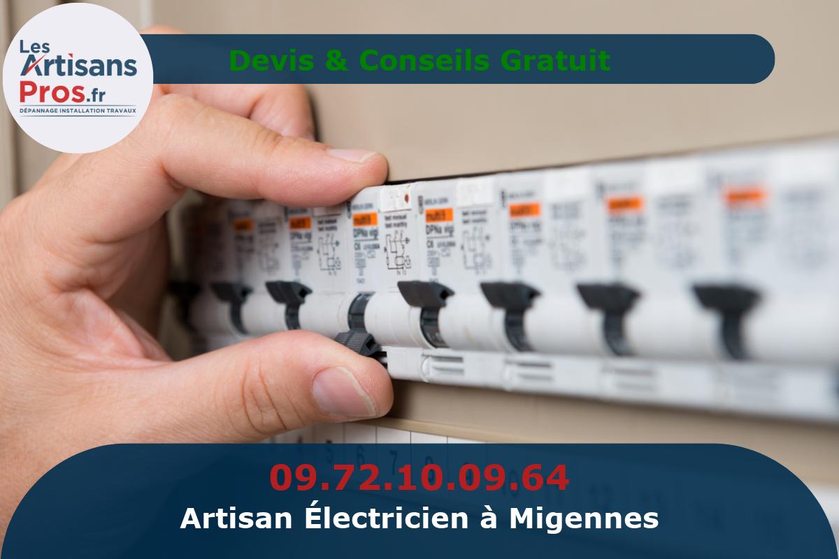 Électricien à Migennes