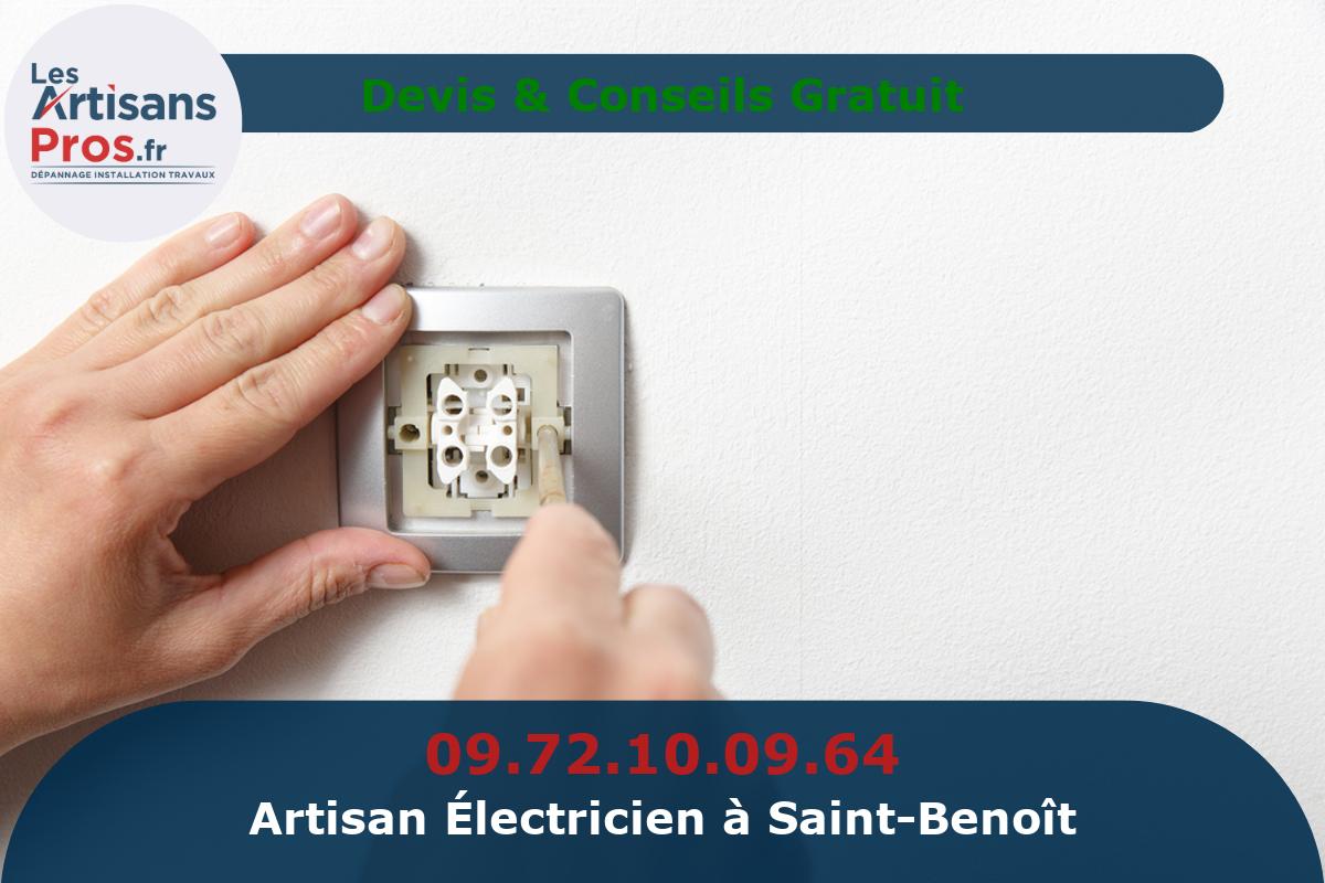 Électricien à Saint-Benoît
