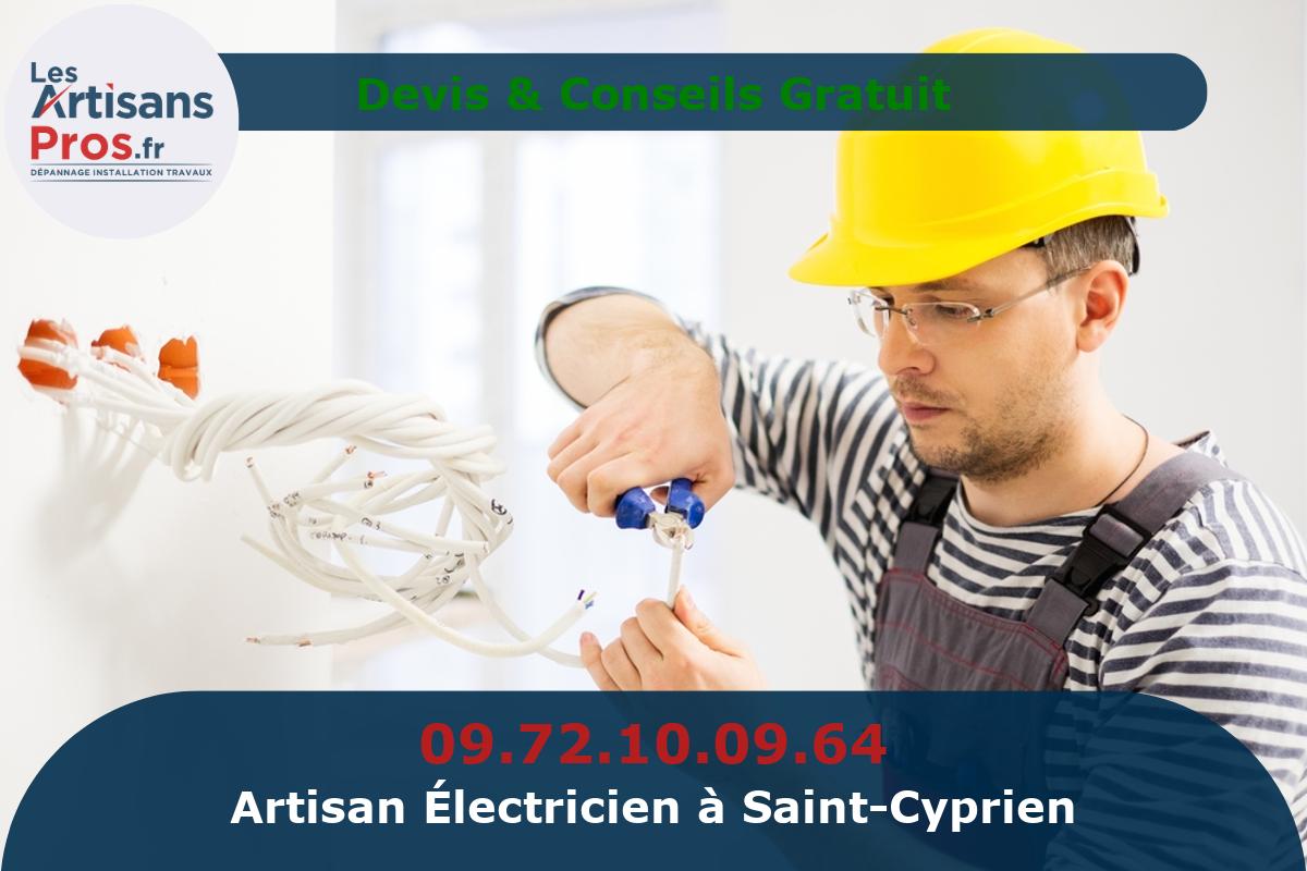 Électricien à Saint-Cyprien