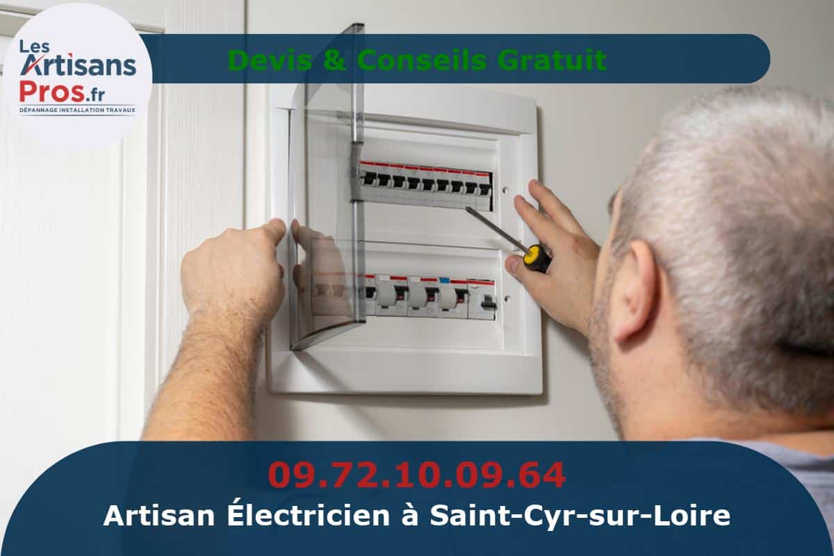 Électricien à Saint-Cyr-sur-Loire