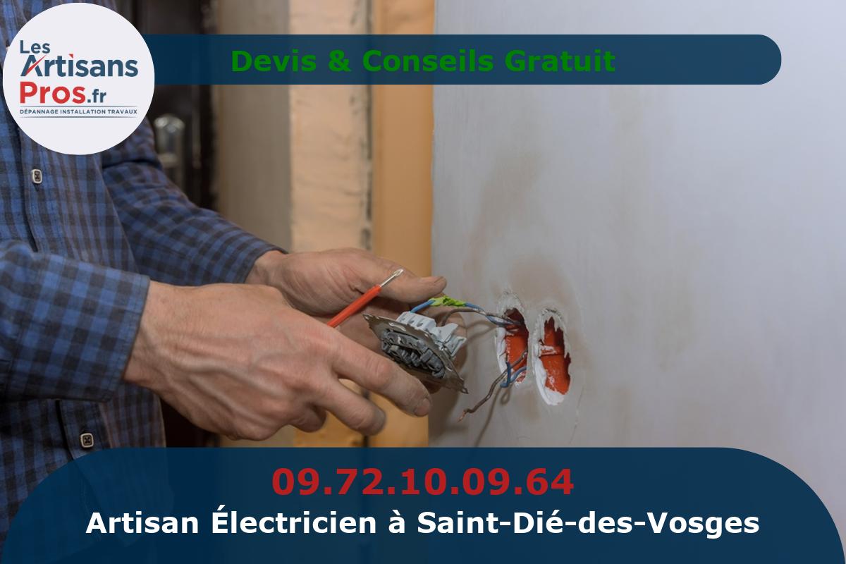 Électricien à Saint-Dié-des-Vosges