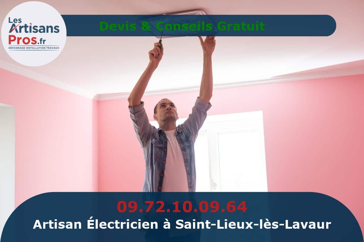 Électricien à Saint-Lieux-lès-Lavaur