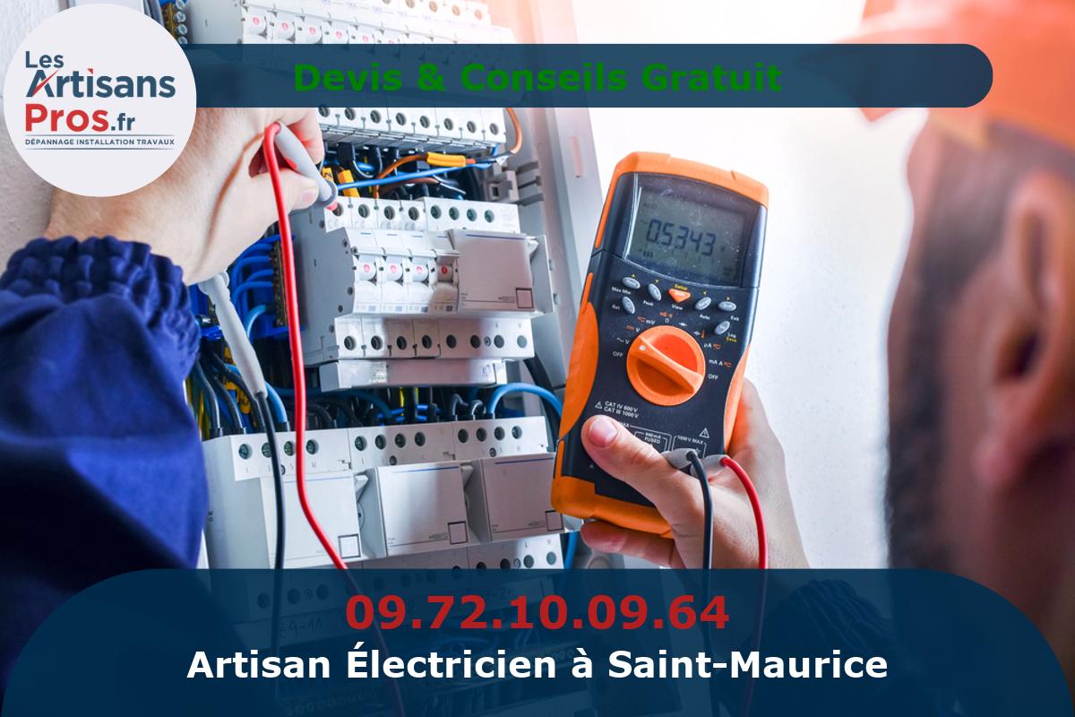 Électricien à Saint-Maurice