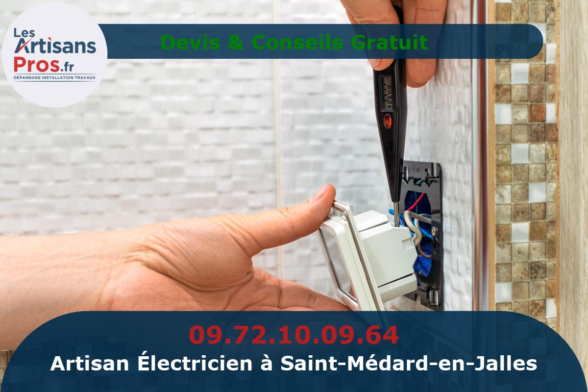 Électricien à Saint-Médard-en-Jalles