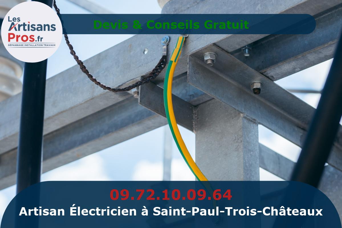 Électricien à Saint-Paul-Trois-Châteaux