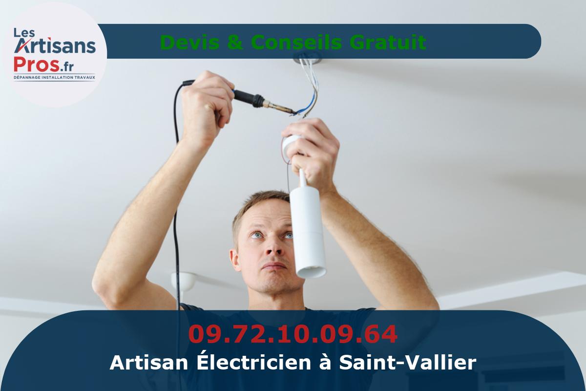 Électricien à Saint-Vallier