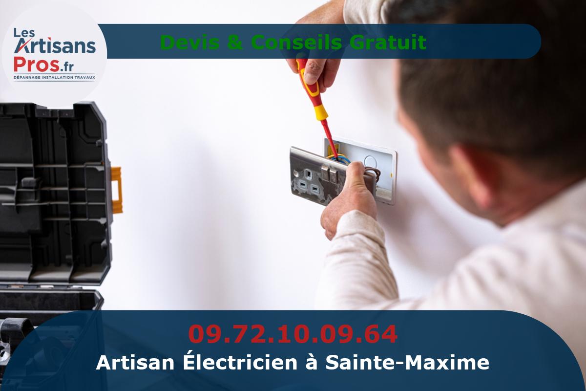 Électricien à Sainte-Maxime