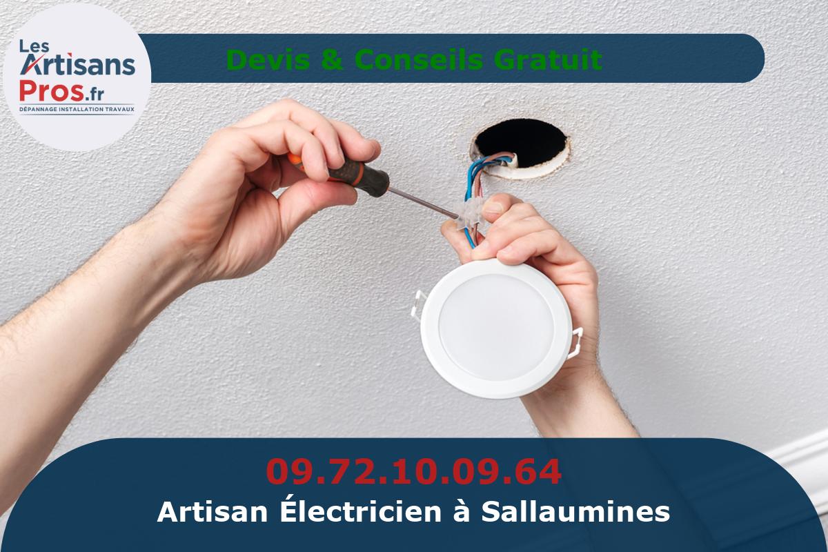 Électricien à Sallaumines