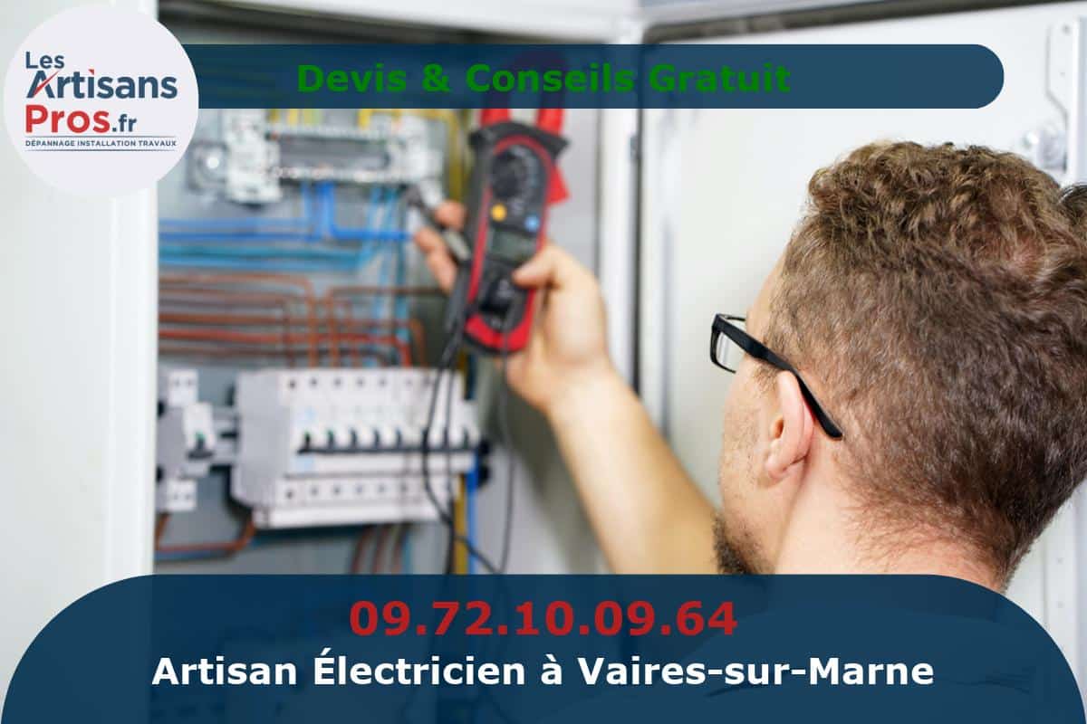 Électricien à Vaires-sur-Marne