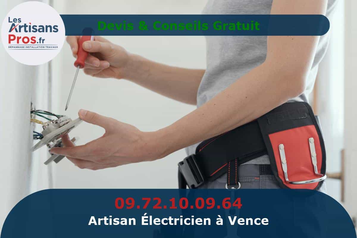 Électricien à Vence