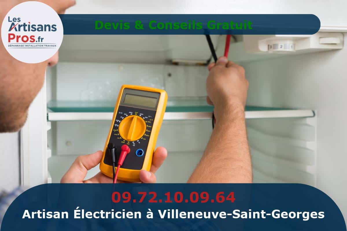 Électricien à Villeneuve-Saint-Georges