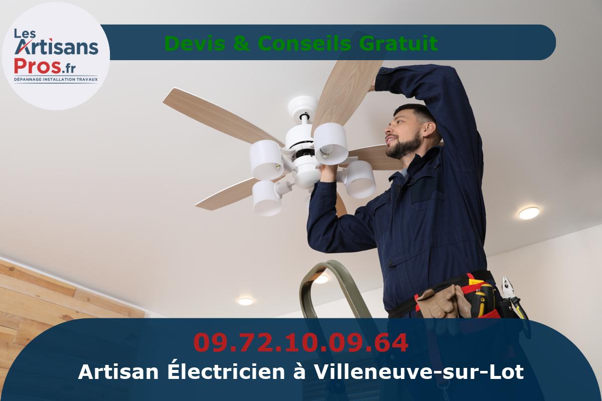 Électricien à Villeneuve-sur-Lot