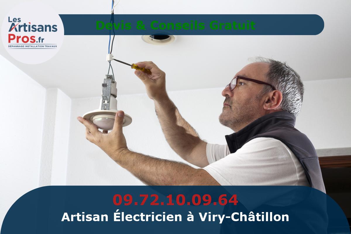 Électricien à Viry-Châtillon