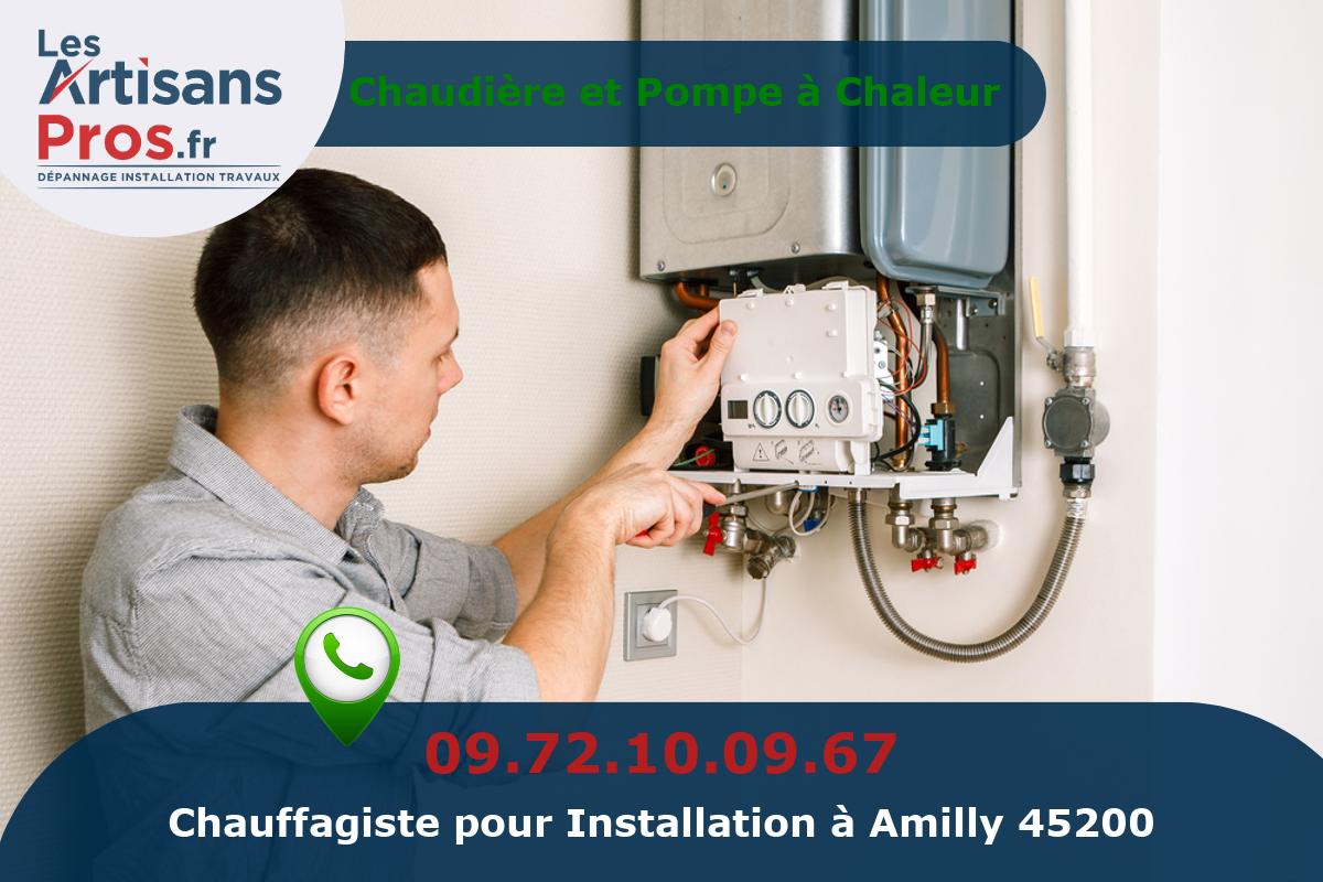 Installation de Chauffage Amilly