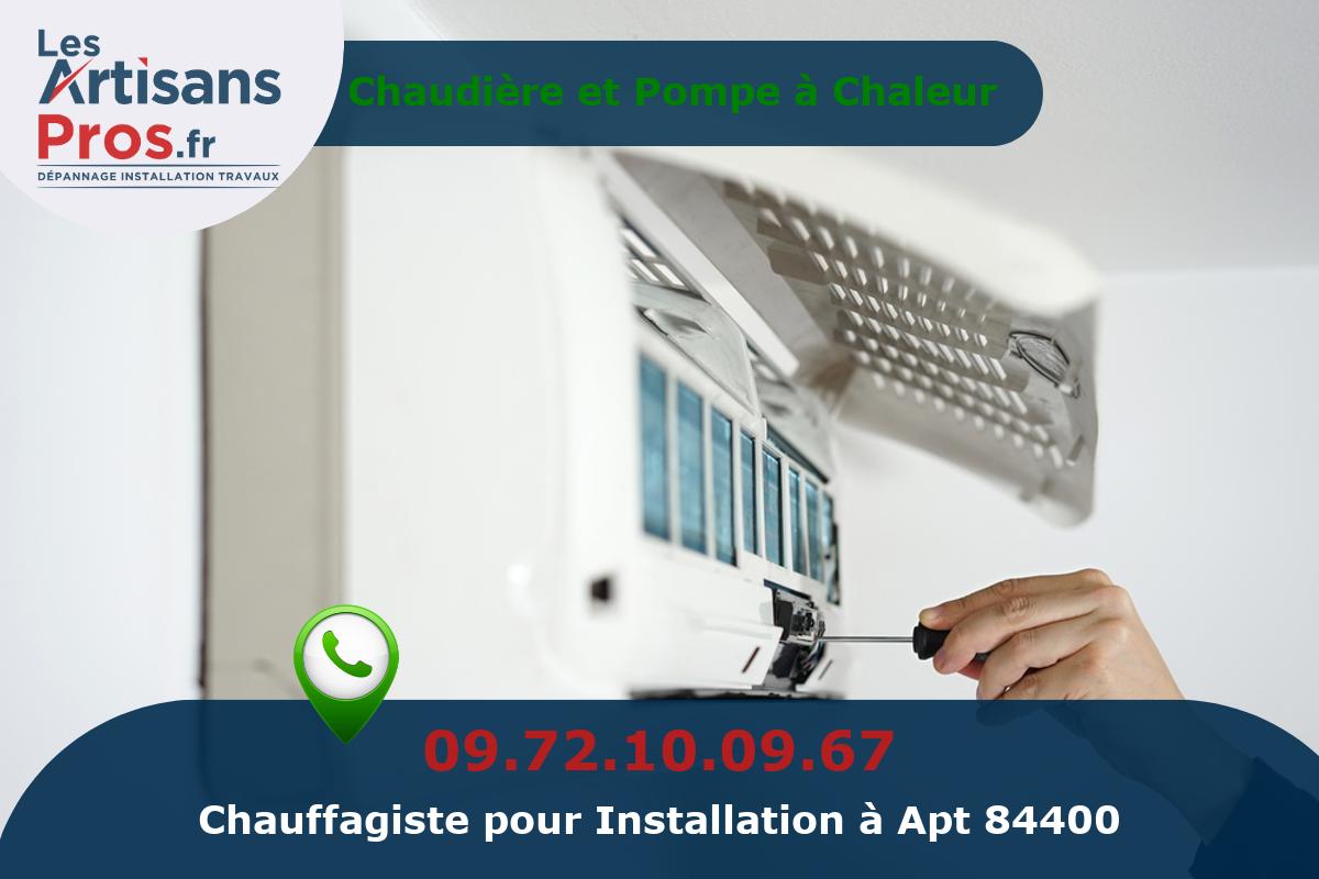 Installation de Chauffage Apt