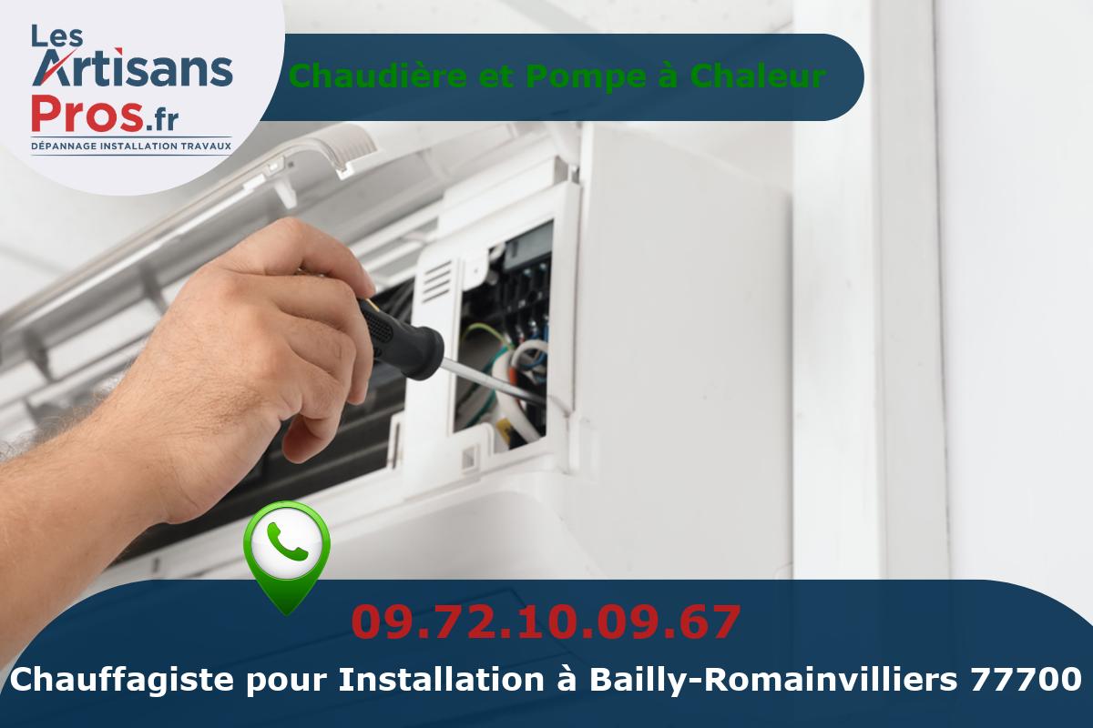 Installation de Chauffage Bailly-Romainvilliers