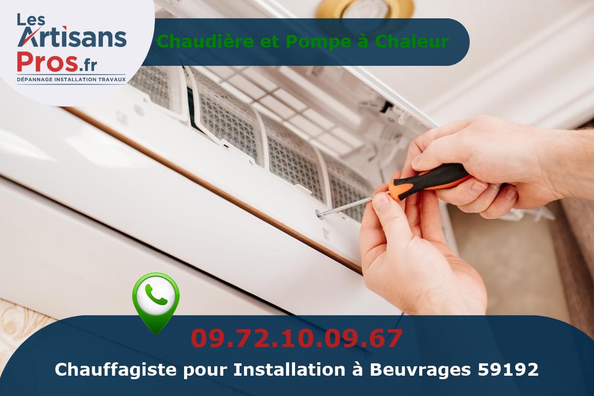 Installation de Chauffage Beuvrages