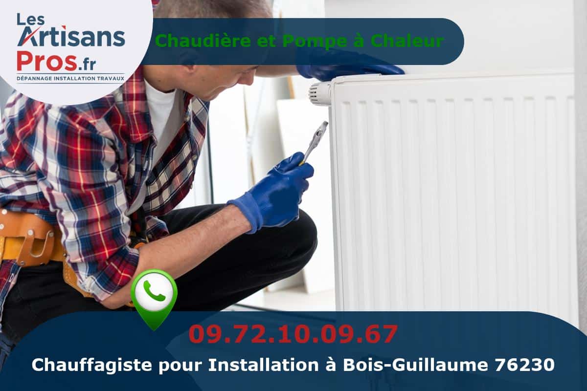 Installation de Chauffage Bois-Guillaume