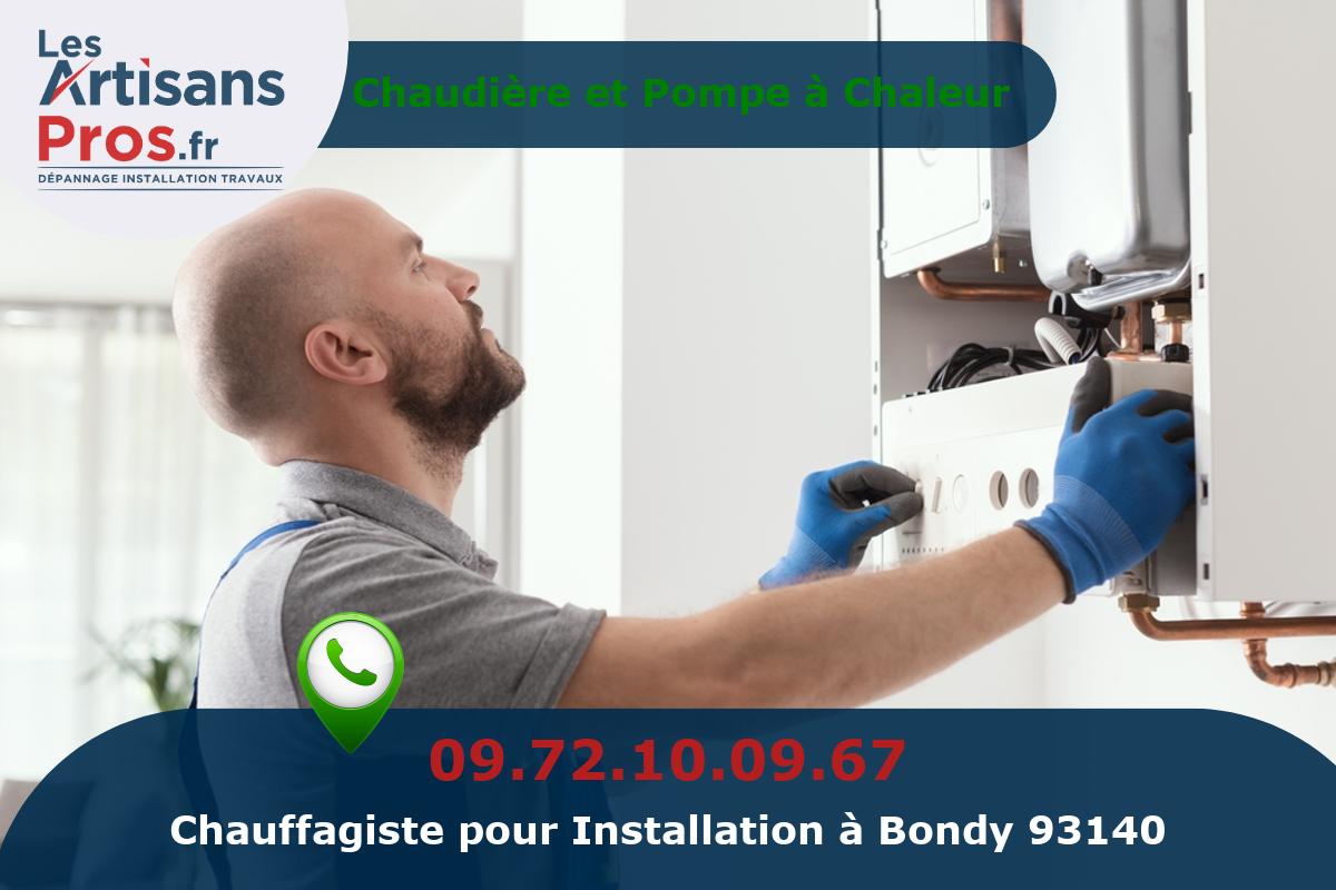 Installation de Chauffage Bondy