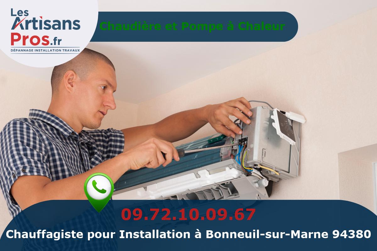 Installation de Chauffage Bonneuil-sur-Marne