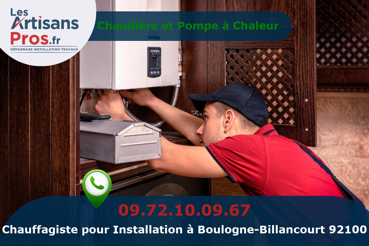 Installation de Chauffage Boulogne-Billancourt