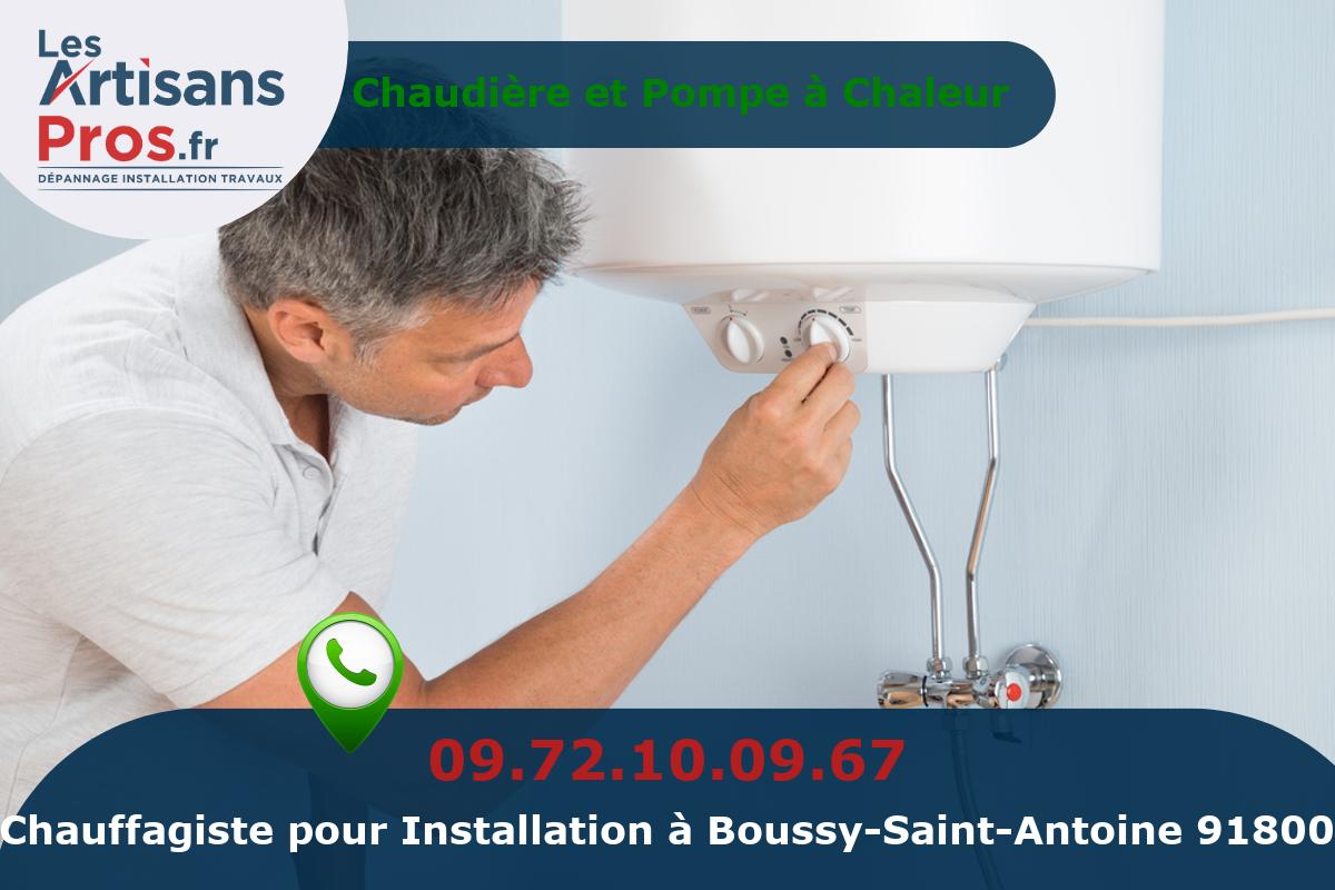 Installation de Chauffage Boussy-Saint-Antoine