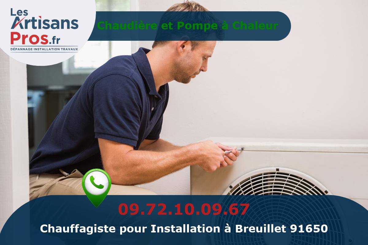 Installation de Chauffage Breuillet