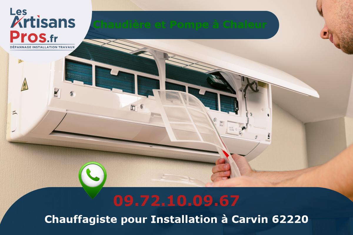 Installation de Chauffage Carvin