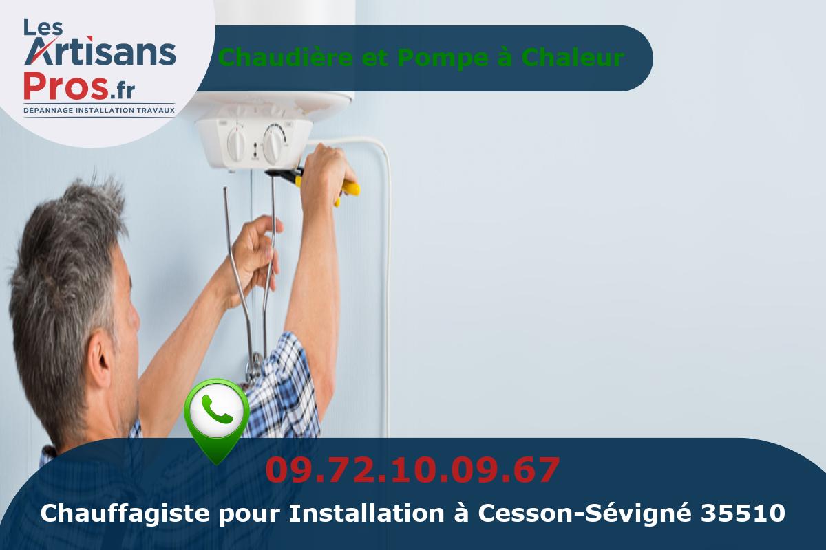 Installation de Chauffage Cesson-Sévigné